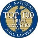 National Top 100 Trial Lawyers logo - Legal Marketing NJ